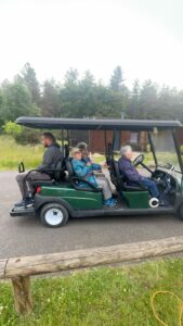 sortie center parc avec la colocation sénior et handicapé